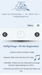 Mobile Screenshot of hallighof.de